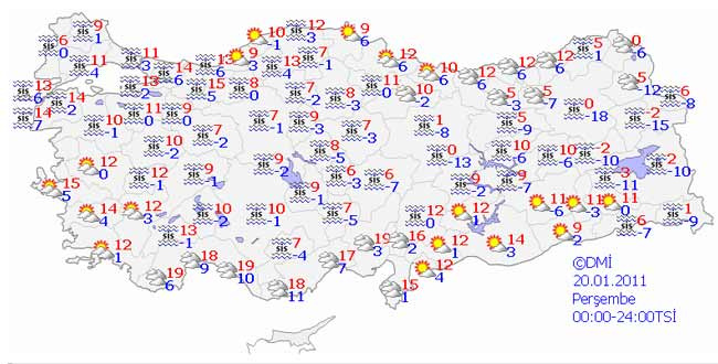 Dikkat! meteorolojiden uyarı var!