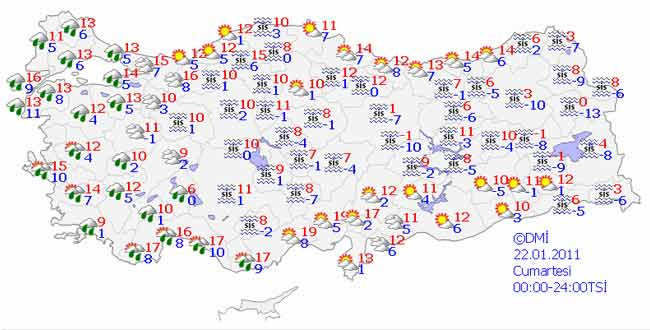 Dikkat! meteorolojiden uyarı var!