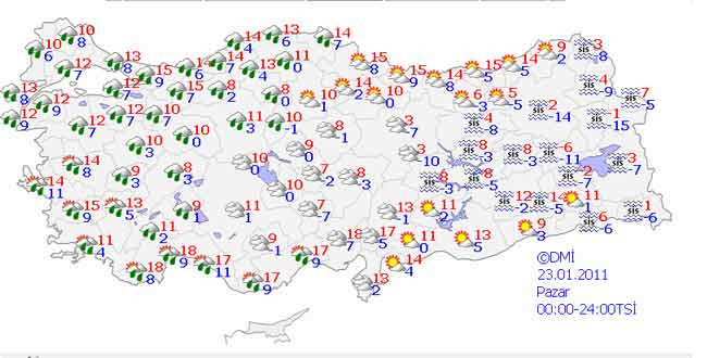 Dikkat! meteorolojiden uyarı var!