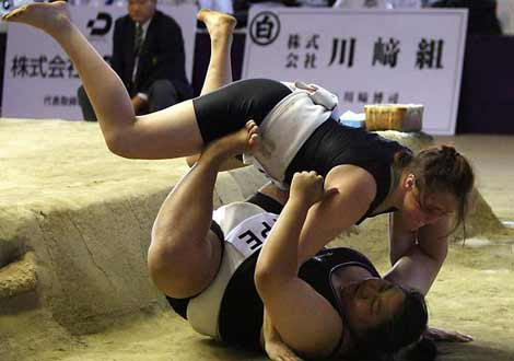 Kızlar sumo yaparsa!