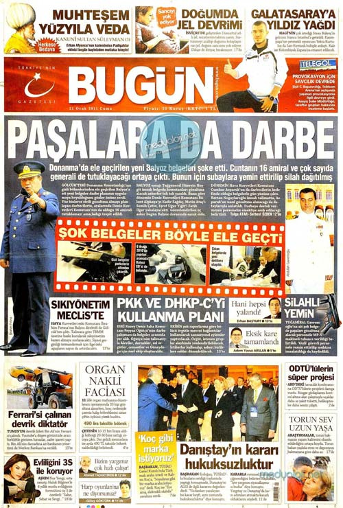 Yeniçağ Gazetesi'nde öyle bir fotoğraf var ki...