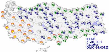 Dikkat! Meteorolojiden uyarı var!