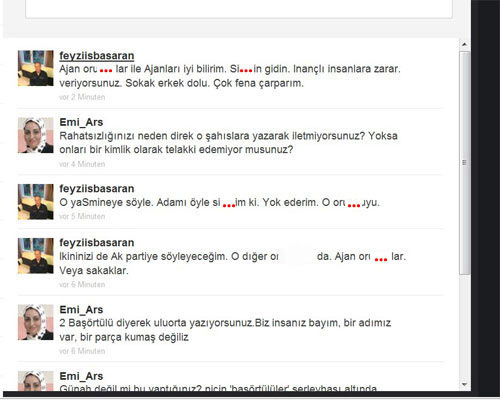 İşbaşaran Twitter'dan böyle küfretti!