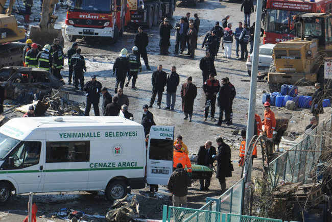 İşte Ankara'daki patlamadan görüntüler!