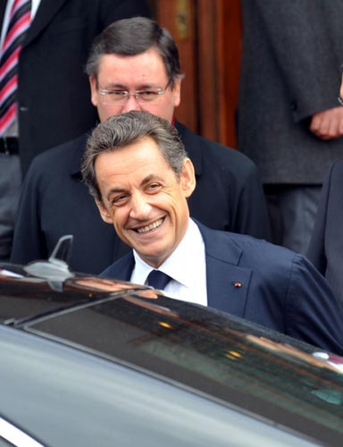 Sarkozy'nin Türkiye ziyaretinden kareler