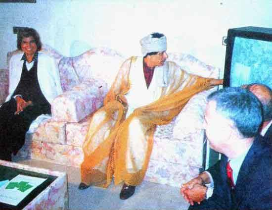 Kaddafi Tansu Çiller'e aşıktı