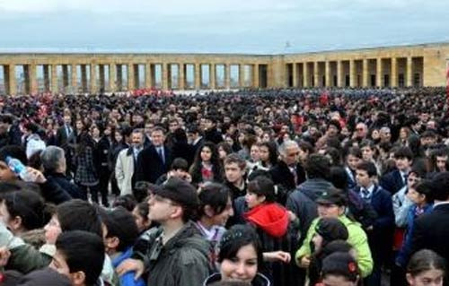 Anıtkabir'de şehitler günü