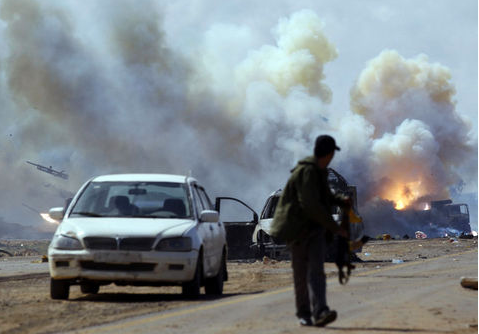 Bombalar Libya'yı bu hale getirdi