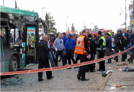 Kudüs sokakları kana bulandı