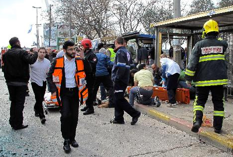 Kudüs sokakları kana bulandı