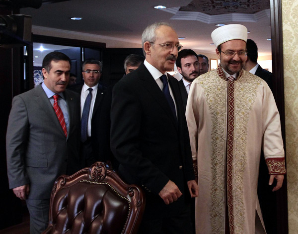 Kılıçdaroğlu Diyanet'in merkezinde 