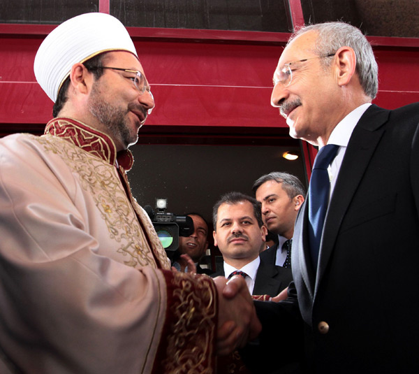 Kılıçdaroğlu Diyanet'in merkezinde 