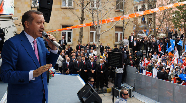 Erdoğan'ın binlerce kişiye seslendi