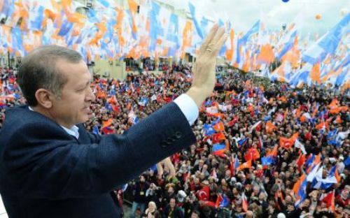Erdoğan'dan gövde gösterisi