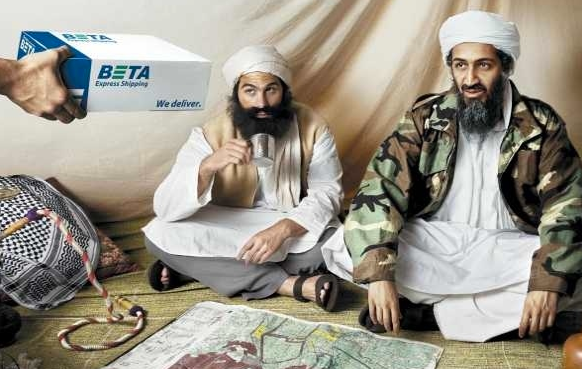 İşte Bin Ladin'li prezervatif reklamı! 