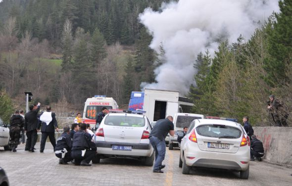 Erdoğan'ın TIR'ında kimyasal gaz aradılar