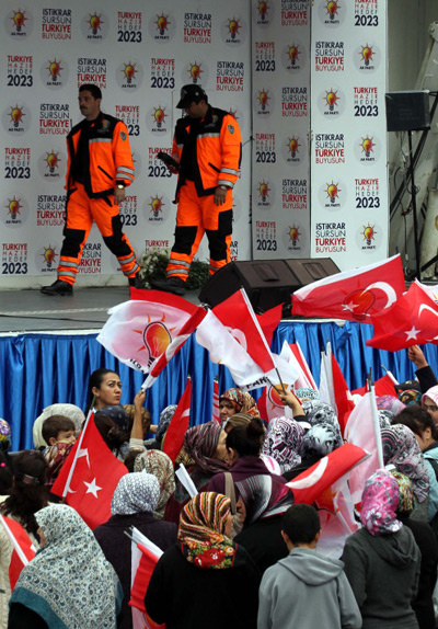 Erdoğan'ın TIR'ında kimyasal gaz aradılar