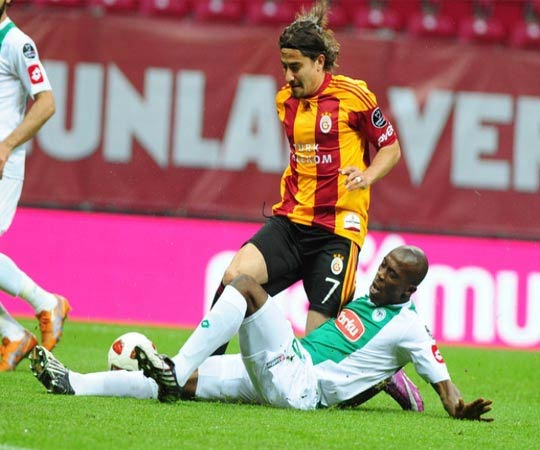 Galatasaray galibiyetle kapadı