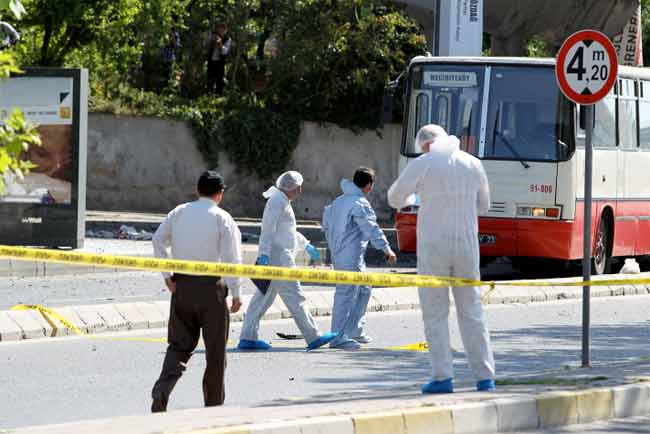 İstanbul'da şiddetli patlama