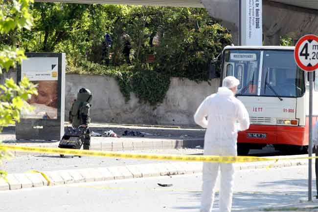 İstanbul'da şiddetli patlama