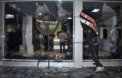 MHP'liler Star Gazetesi'ne saldırdı
