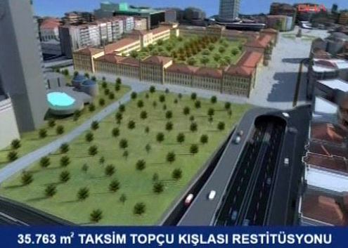 Taksim Meydanı yakında böyle olacak