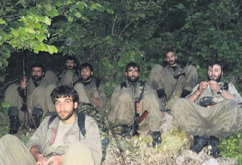 Karadeniz'deki PKK timi