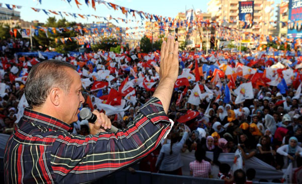 Erdoğan Mardin'de partililere seslendi