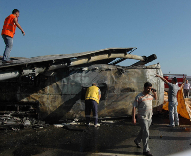 Giresun'da korkunç trafik kazası