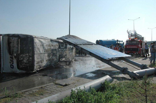 Giresun'da korkunç trafik kazası