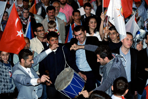 Erdoğan AK Parti'lilerle buluştu