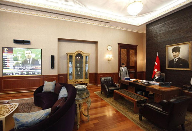 İşte Erdoğan'ın lüks çalışma ofisi