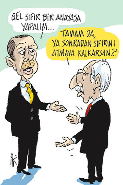 Yemin geyiklerine özel karikatürler