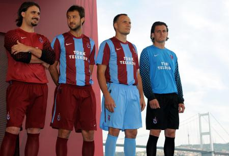 İşte Trabzonspor'un yeni formaları