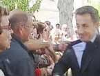 Sarkozy'e böyle saldırdılar! 