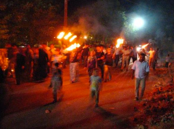 Şanlıurfa'da gergin gece