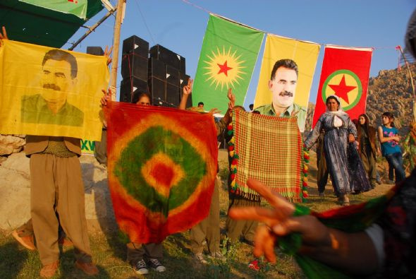 Festival PKK gösterisine dönüştü