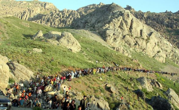 Festival PKK gösterisine dönüştü