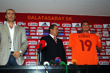 Kewell resmen Galatasaray'da