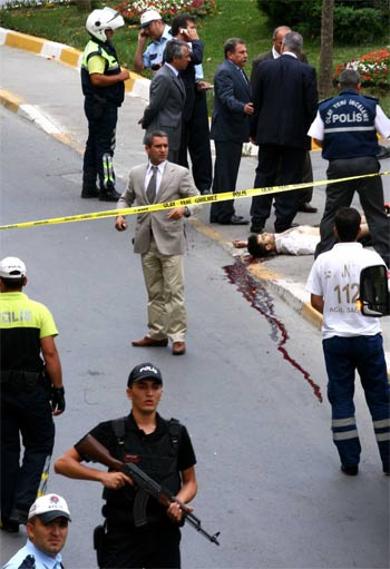 İstanbul'da dehşet anları