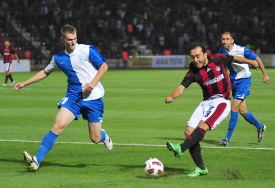 Gaziantepspor UEFA'da rüzgar estirdi