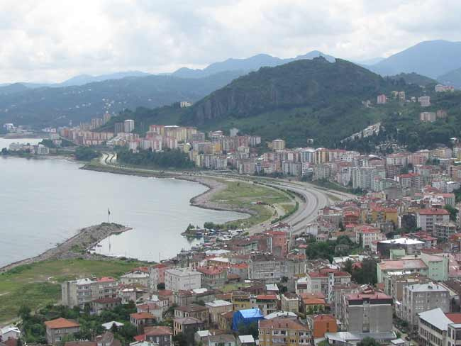 Giresun'a birde burdan bakın...