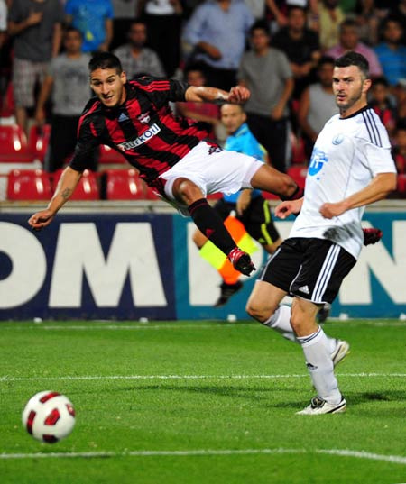 Gaziantepspor evinde vuruldu