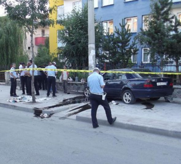 Erzurum'da cinayet gibi kaza