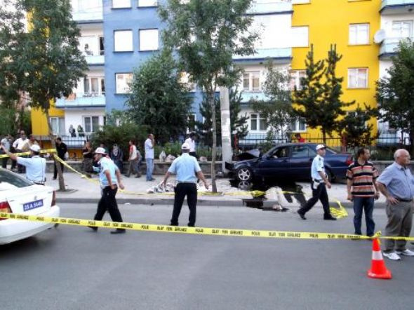 Erzurum'da cinayet gibi kaza