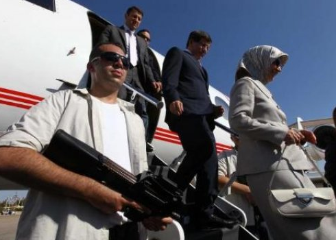 Davutoğlu'na Libya'da çok özel koruma