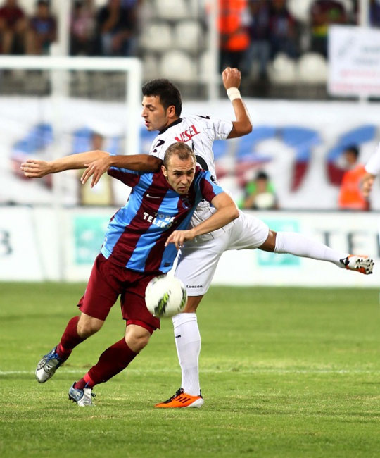 Manisaspor - Trabzonspor maçından kareler