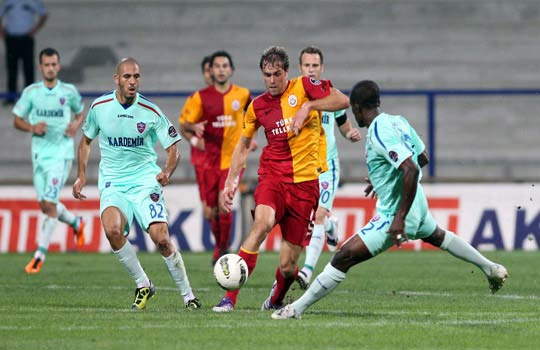 Galatasaray Karabük'ten puan çıkardı