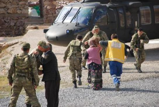 Kaynar suyla haşlanan kıza asker yetişti