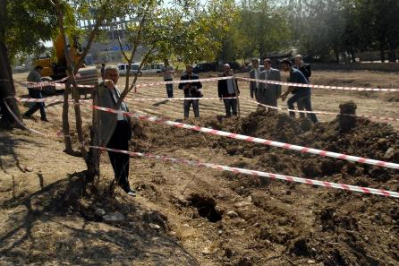 Yol yaparken fay hattı buldular!